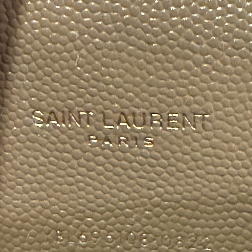 Yves Saint Laurent Taupe Quilted Crossbody Bag - Picture 15 of 16